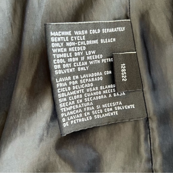 London Fog Women's Single Breasted Double Lapel Black Trench Coat Sz Medium - Picture 9 of 16